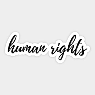 Human Rights Binder Label Sticker